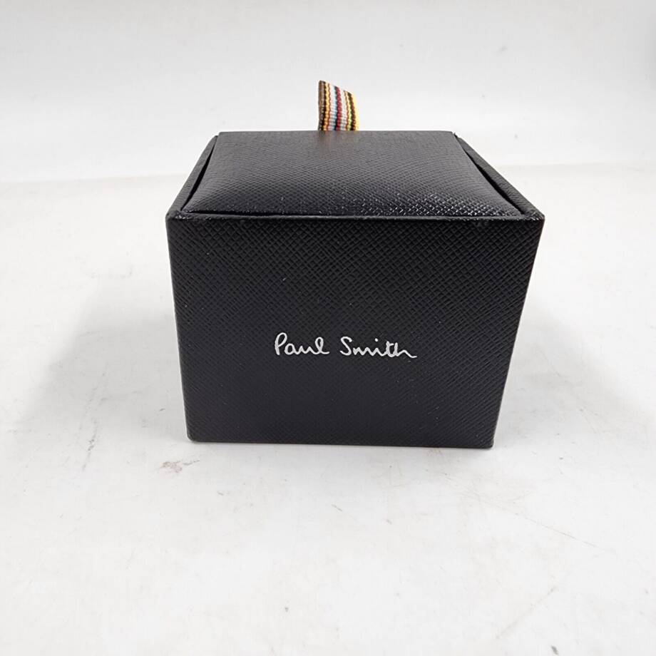 Paul Smith Sweet Cufflinks Men's Silver Toggle Closure Zinc-Plated Copper