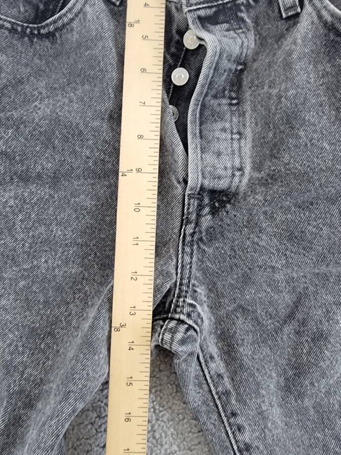 Levi's 501® Cropped Straight-Leg High Rise Jeans Women's 32 x 26 Sophisticated
