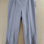 Le Suit Plus Size Safari Straight-Leg Pants Women's 20W Pale Blue Hook & Bar