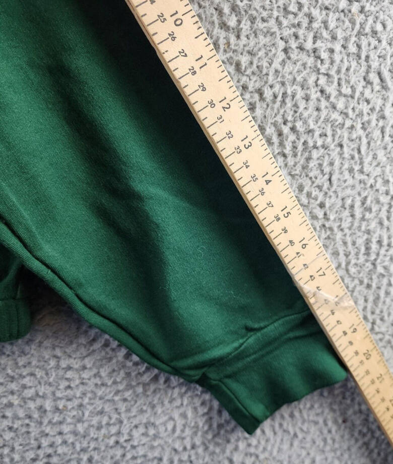 Monrow Super Soft Fleece V Neck Hoodie Women's S Evergreen Pullover Long Sleeves