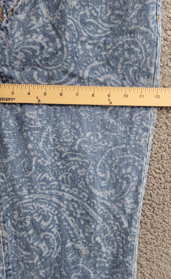 HUGO BOSS Modern-fit Jeans Women's 31/32 Blue Belt Loops Button Zipper Closure~