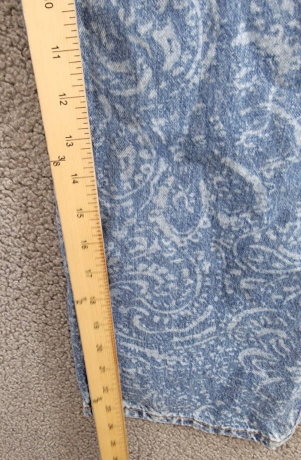 HUGO BOSS Modern-fit Jeans Women's 31/32 Blue Belt Loops Button Zipper Closure~