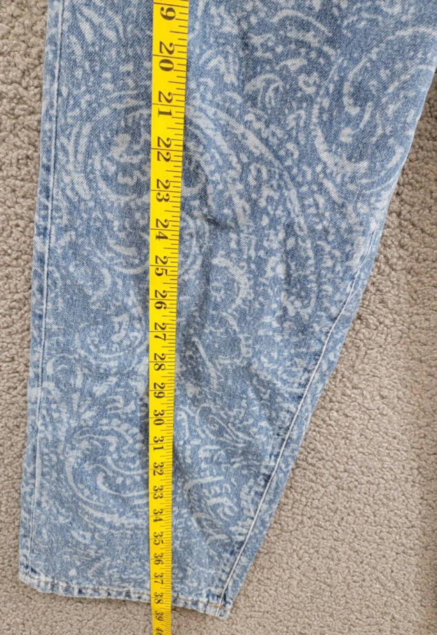 HUGO BOSS Modern-fit Jeans Women's 31/32 Blue Belt Loops Button Zipper Closure~