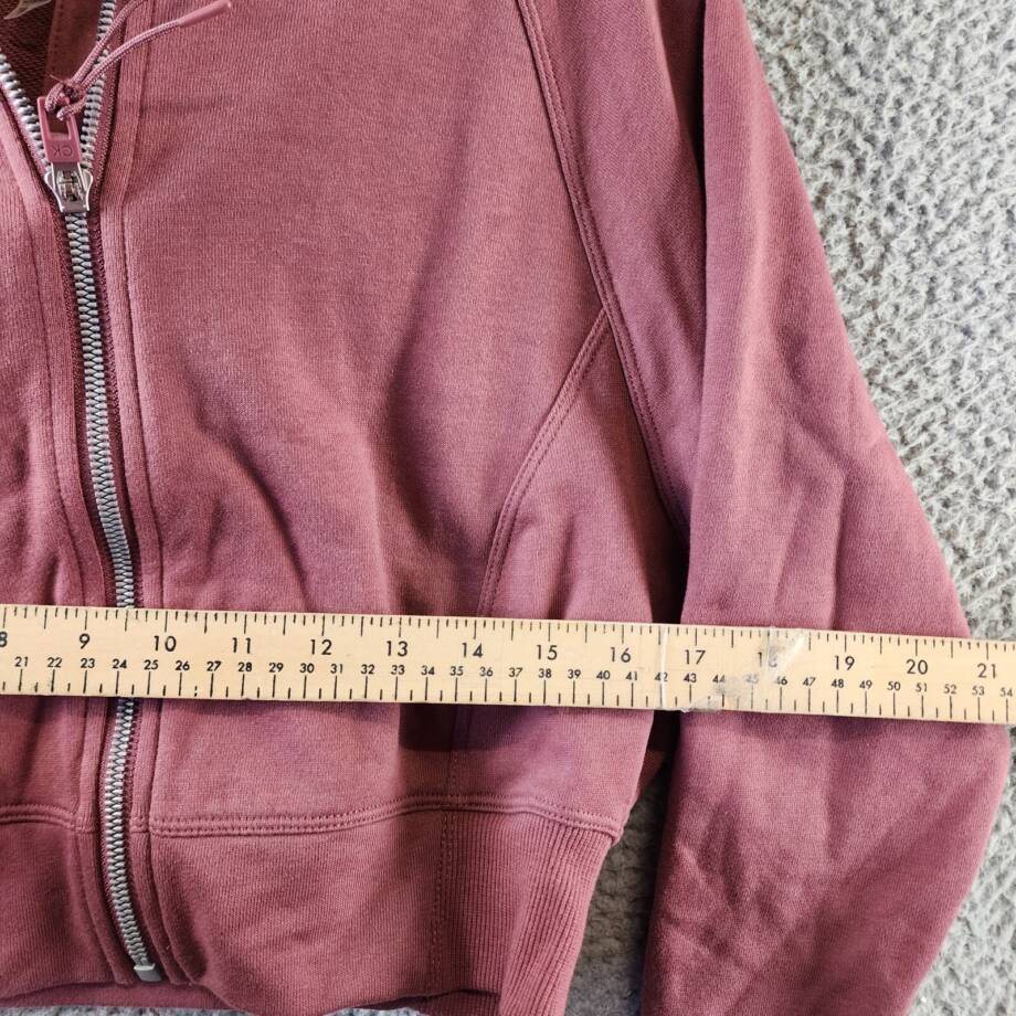 Calvin Klein Zippered Cropped Hoodie Women's S Sedona Long Sleeve Zipper Closure