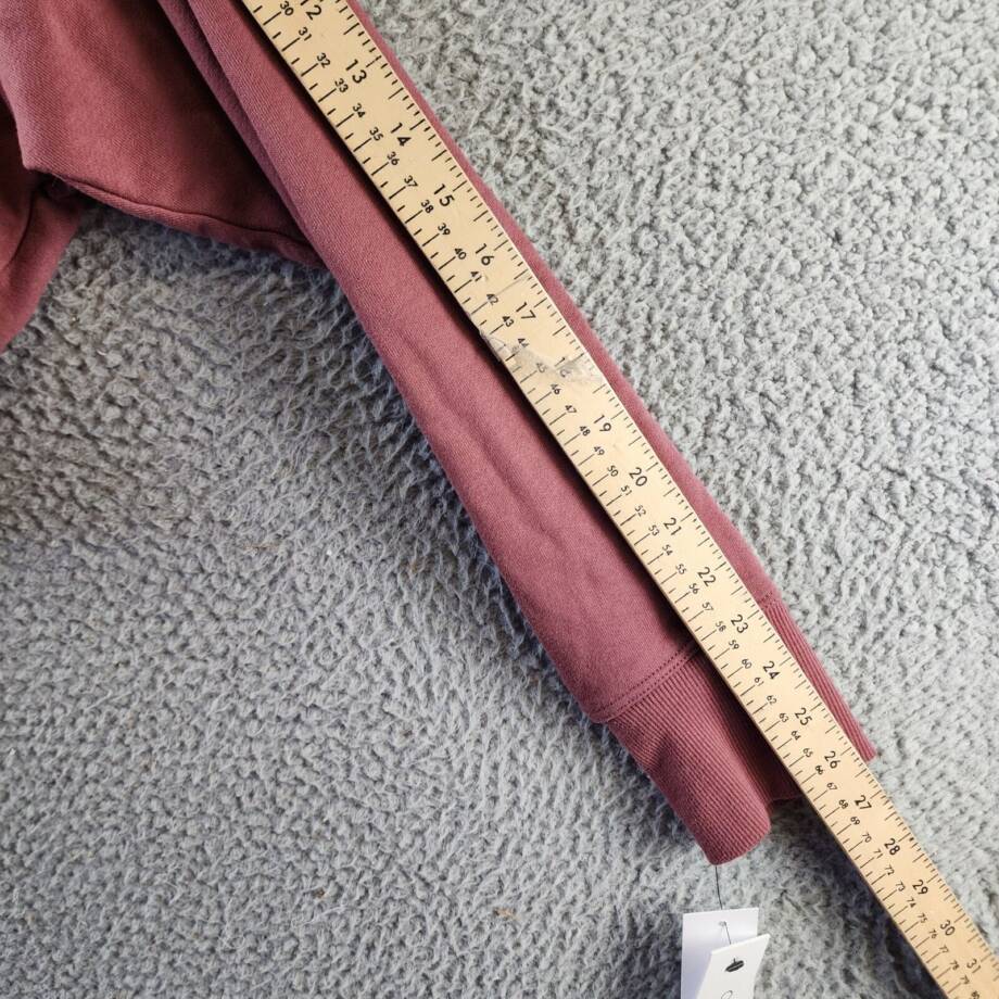 Calvin Klein Zippered Cropped Hoodie Women's S Sedona Long Sleeve Zipper Closure