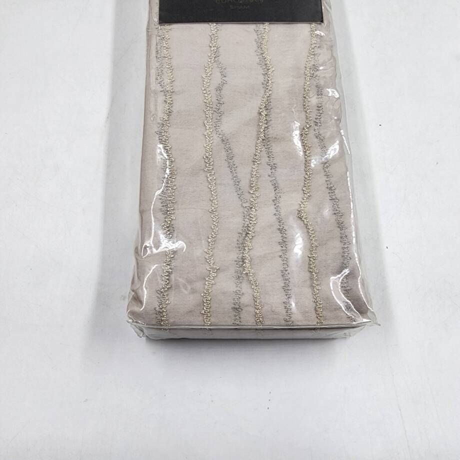 Donna Karan Collection Luna Euro Pillow Sham 26in x 26in Platinum +