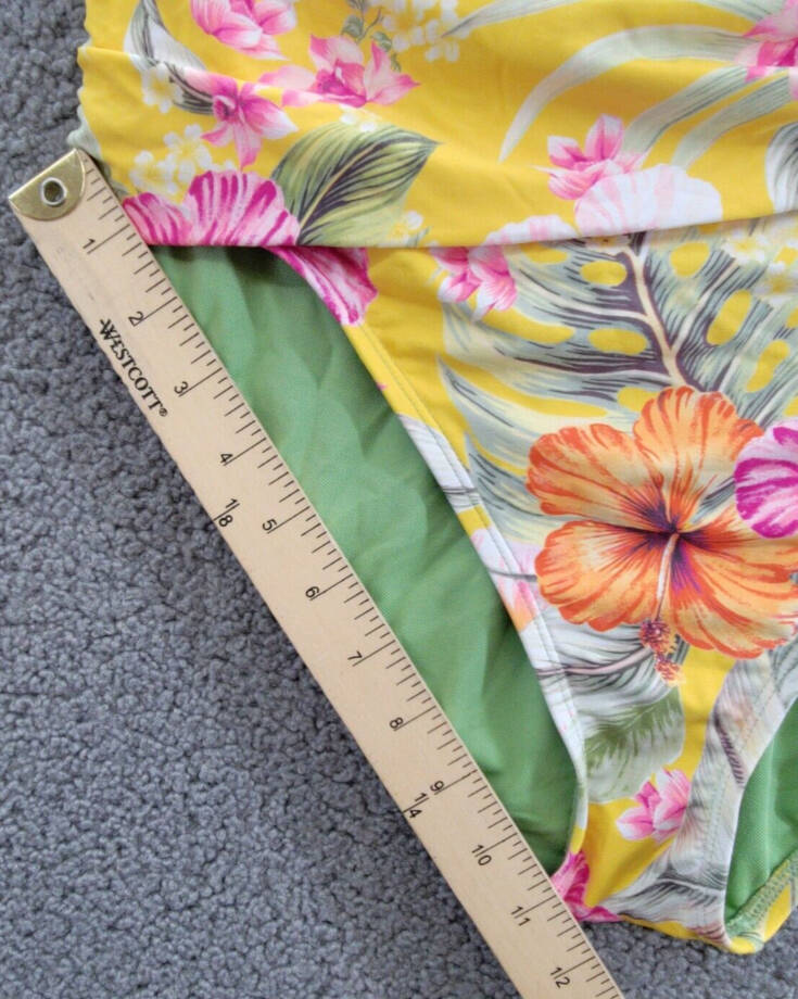 Bleu Rod Beattie Printed High Waist Tie Bikini Bottom Women's Multicolor 8