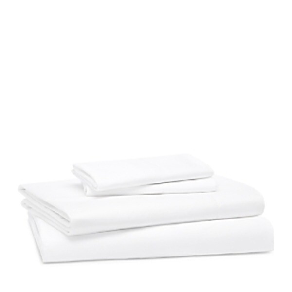 Sferra Parello Twin Sheet Set 74in x 110in White