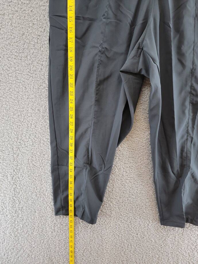 Nike Plus Size Dri-FIT One Ultra High-Waist Pants Women's 2X Black Elastic Waist