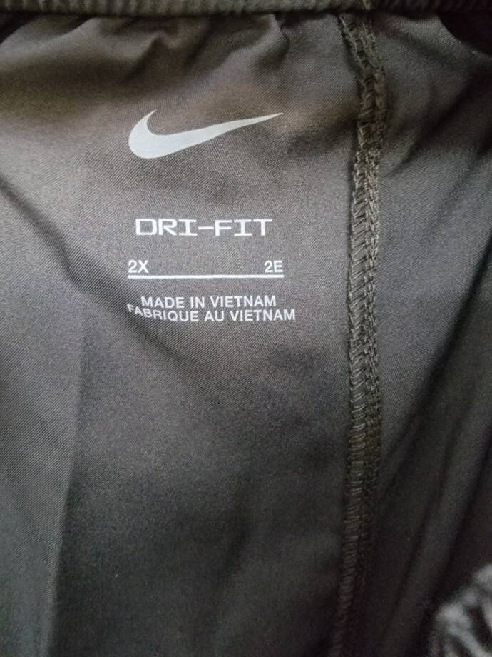 Nike Plus Size Dri-FIT One Ultra High-Waist Pants Women's 2X Black Elastic Waist