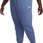 Nike Plus Size Mid-Rise Fleece Jogger Pants Women's 1X Diffused Blue Drawcord