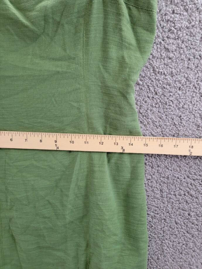 SAGE The Label Square Neck Mini Dress Women's S Forest Sleeveless Adjustable