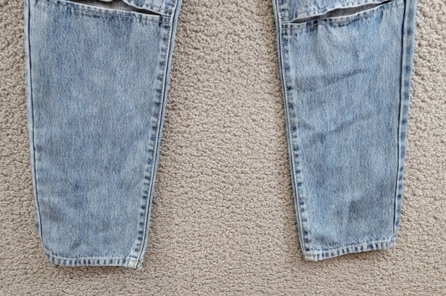 HIDDEN Tracey High Rise Straight Jean Womens 25 Dark Wash Zip Fly Button Closure