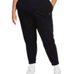 Nike Plus Chill Terry Slim-Fit French Terry Jogger Pants Women's 3X Black/Sail