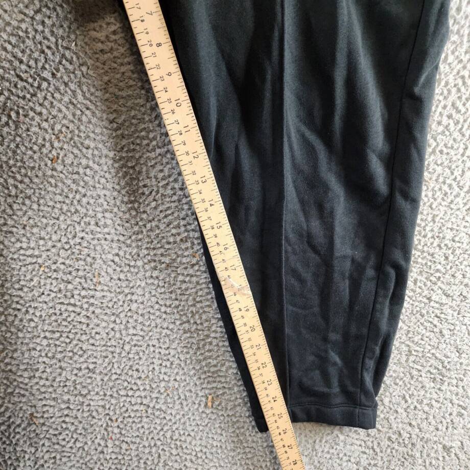 Nike Plus Chill Terry Slim-Fit French Terry Jogger Pants Women's 3X Black/Sail