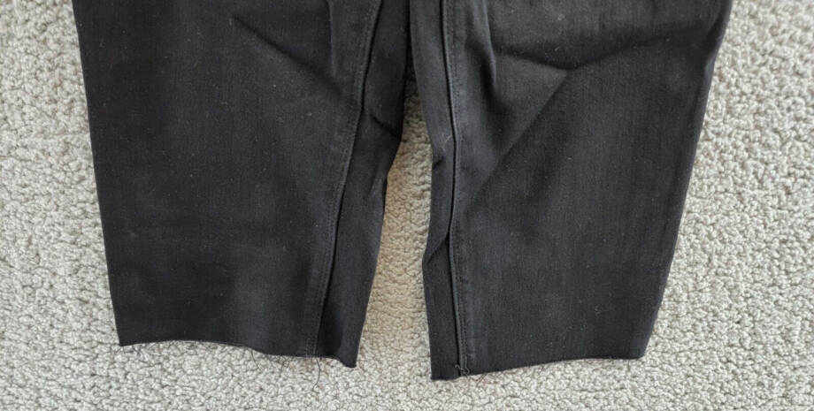 Hudson Jeans Amelia Denim Mid-Rise Bermuda Shorts Women's 26 Black Button Zip