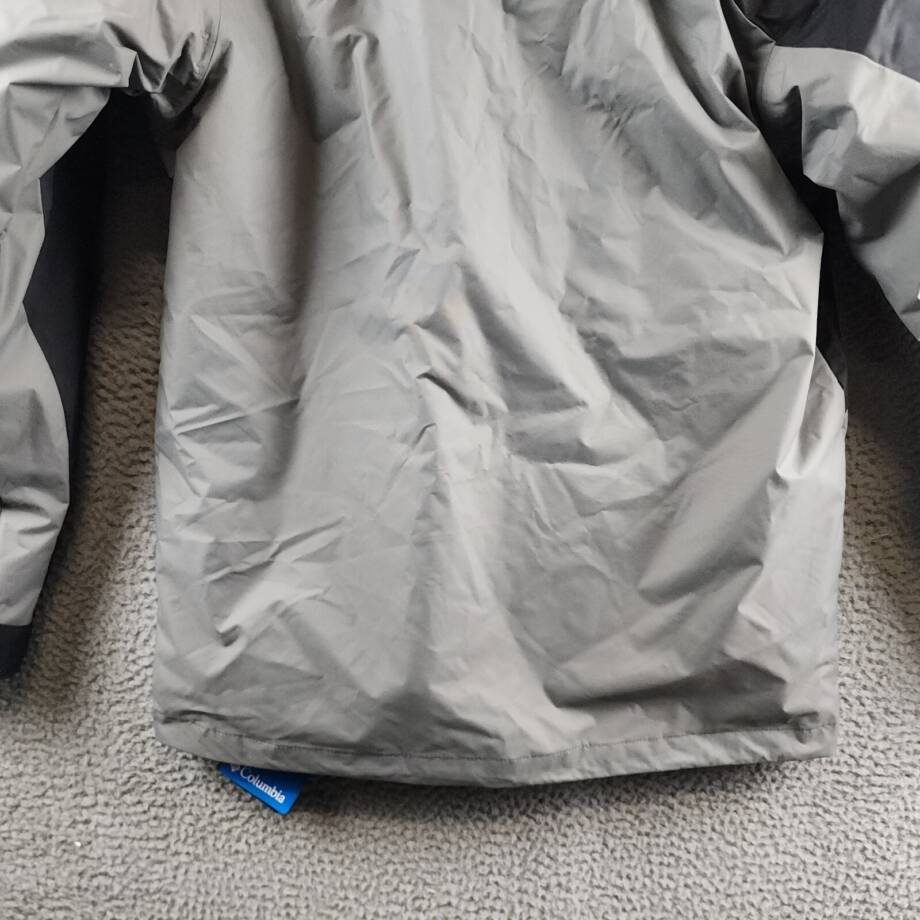 Columbia Tunnel Falls Interchange Jacket Men S City Grey Black Full Zip Closure