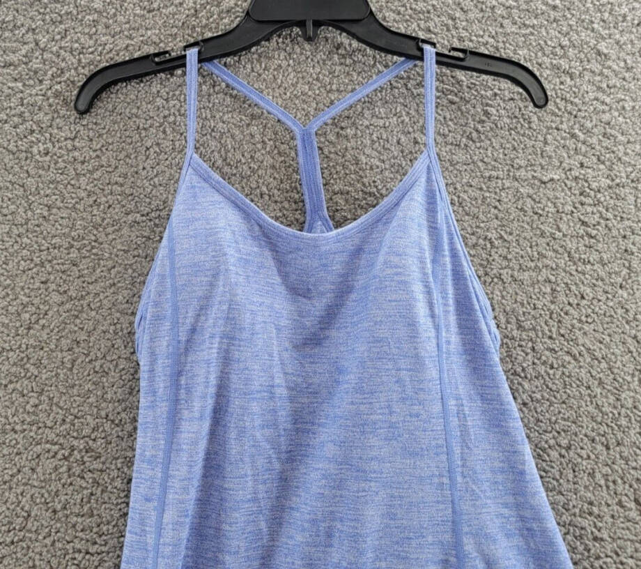Calvin Klein Performance Exercise Dress Women's S Blue Heather Racerback S