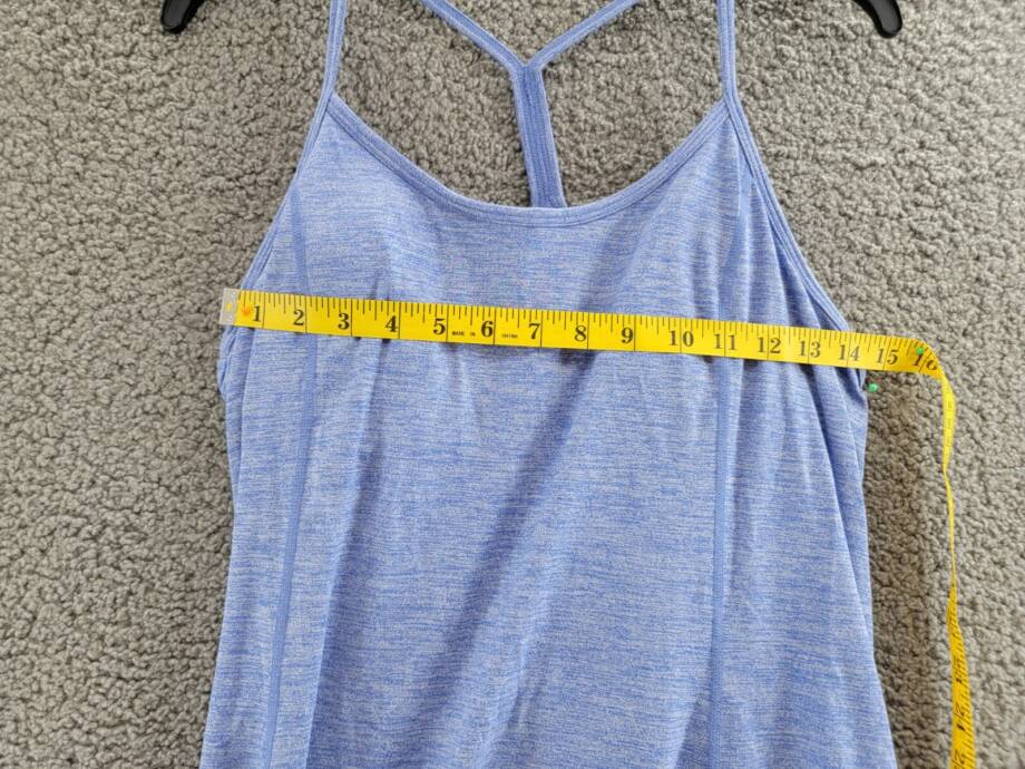 Calvin Klein Performance Exercise Dress Women's S Blue Heather Racerback S