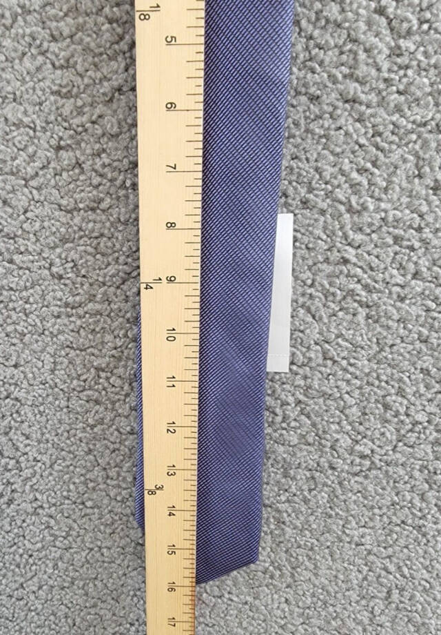 Calvin Klein Silk Blend Stitch Solid Textured Tie Men's Purple Pointed
