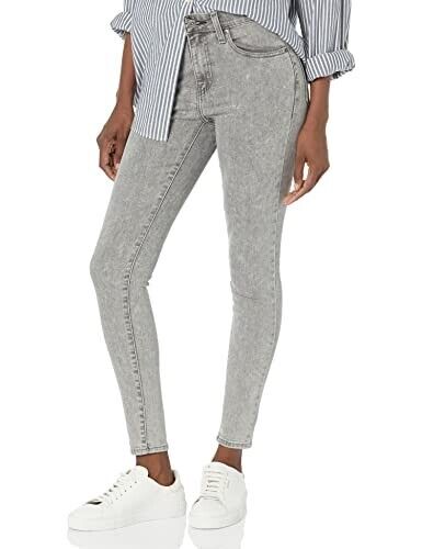 Levi's 721 High-Rise Skinny Jeans Women's 30 Cancel Club Zip Fly Button Closure