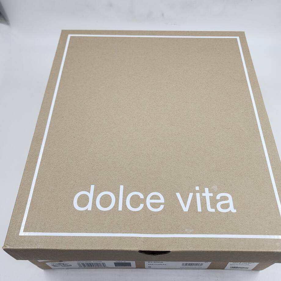 Dolce Vita Elaria Slip On Espadrille Platform Wedge Sandals Women's 9 Neutral