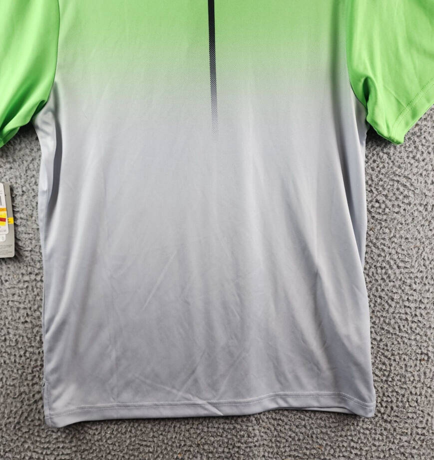PGA TOUR Classic-Fit Stretch Performance Ombré Golf Polo Shirt Men S Green Flash