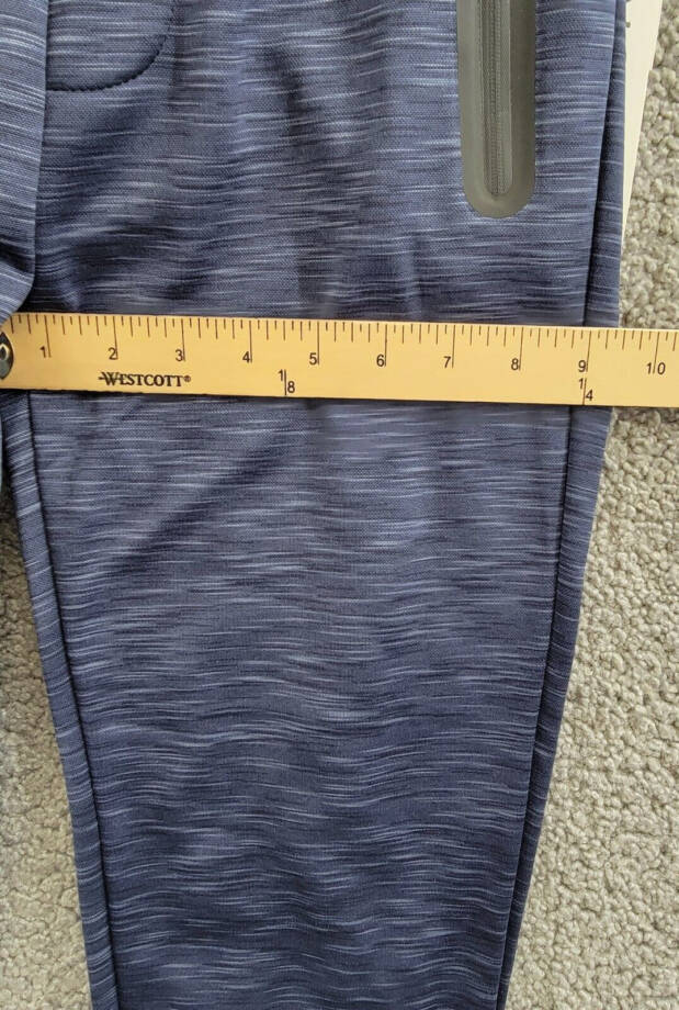 Ring of Fire Cool Texture Heat Seal Joggers Big Boys L Navy Space Dye Drawstring