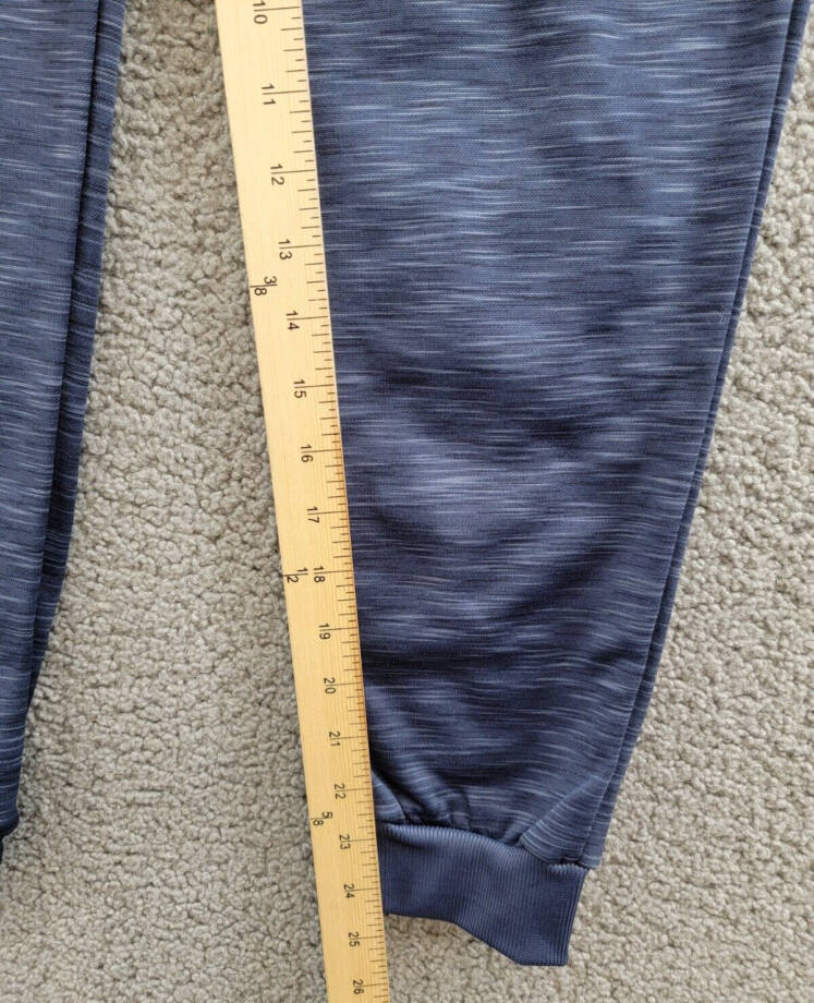 Ring of Fire Cool Texture Heat Seal Joggers Big Boys L Navy Space Dye Drawstring