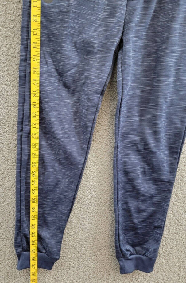 Ring of Fire Cool Texture Heat Seal Joggers Big Boys L Navy Space Dye Drawstring