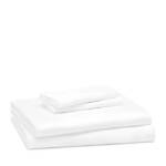 Sferra Matera Twin Sheet Set - White 800 Thread Count Extra Long Long Staple