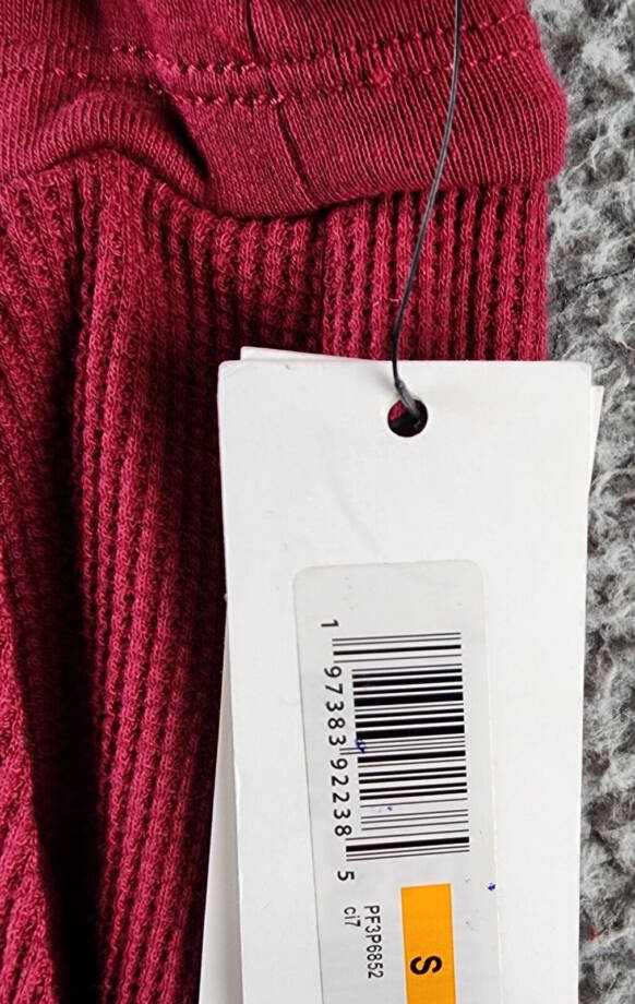 Calvin Klein Performance Thermal Flare-Leg Pants Women's S Chianti Drawstring~