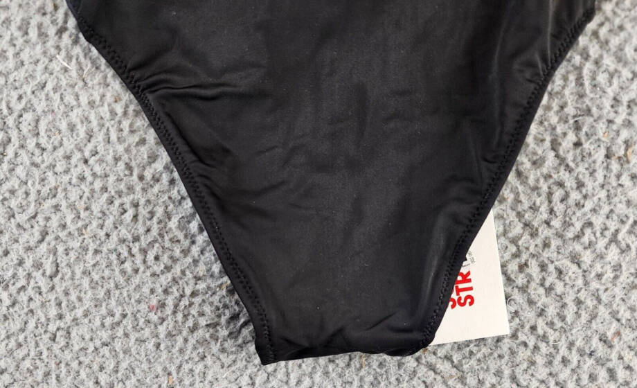Solid & Striped The Emily Mesh Inset Bikini Bottoms Women's S Black Pull On