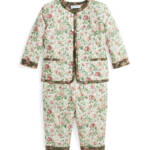 Ralph Lauren Reversible Floral Jacket & Pants Set Baby Girl's 3M Multi - 2 piece