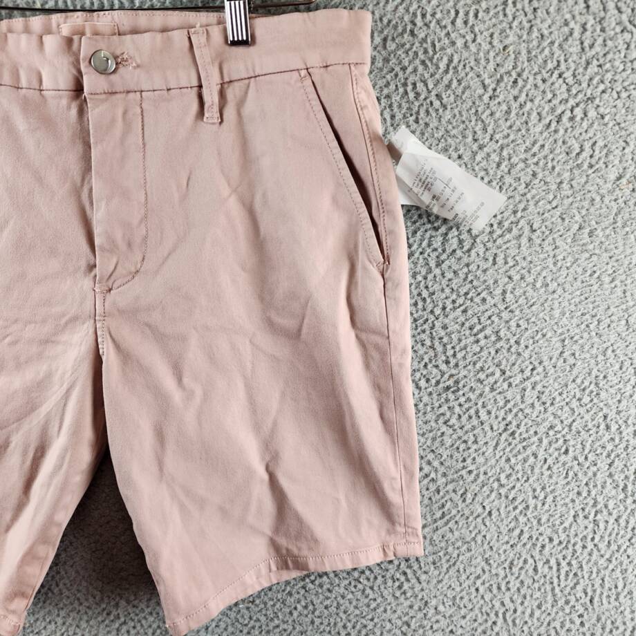 Joe's Jeans Brixton Slim Fit Shorts Men's 33 Adobe Rose Side Pockets Button Zip