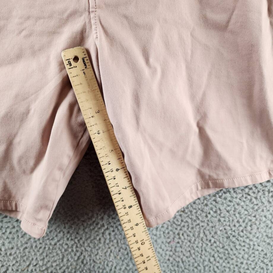 Joe's Jeans Brixton Slim Fit Shorts Men's 33 Adobe Rose Side Pockets Button Zip