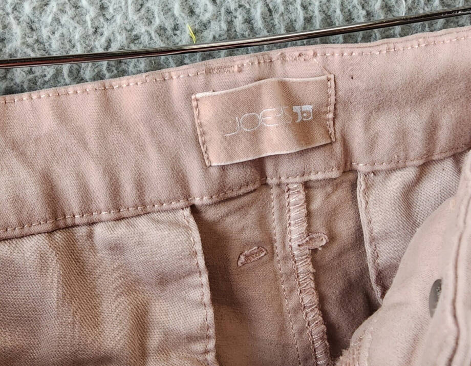 Joe's Jeans Brixton Slim Fit Shorts Men's 33 Adobe Rose Side Pockets Button Zip