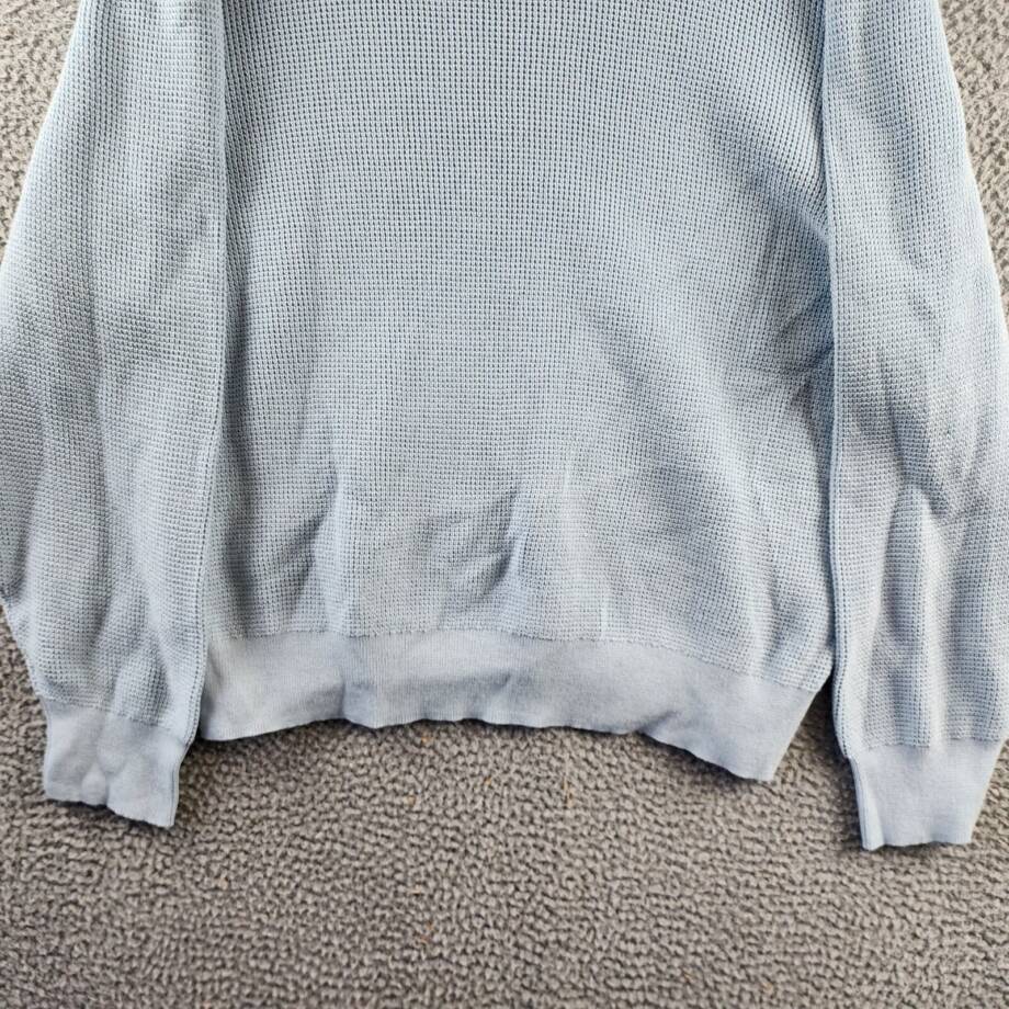 The Men's Store at Bloomingdale's Cotton Thermal Sweater Men's XXL Celestial L/S