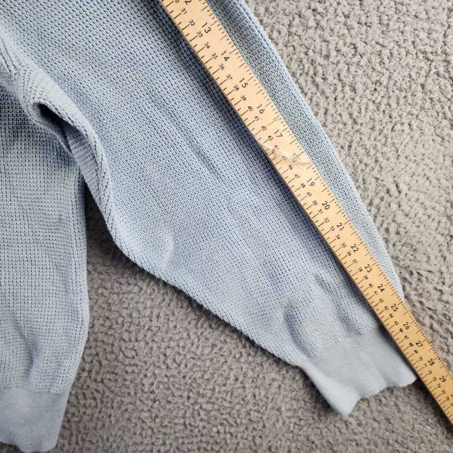 The Men's Store at Bloomingdale's Cotton Thermal Sweater Men's XXL Celestial L/S