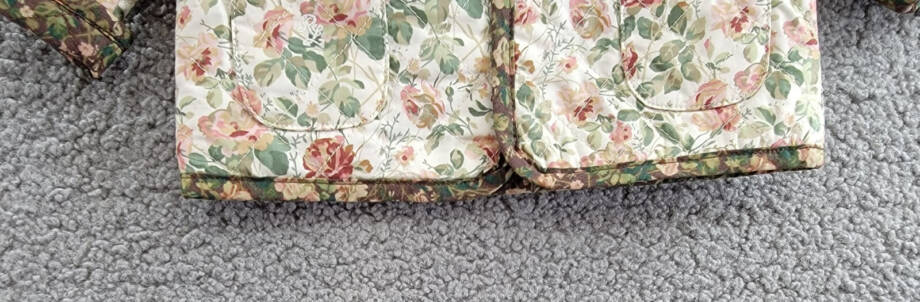 Ralph Lauren Reversible Floral Jacket & Pants Set Baby Girl's 3M Multi - 2 piece