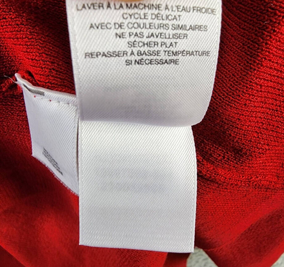 Kasper Plus Open-Front Long-Sleeve Sweater Women's 2X Crimson Collarless
