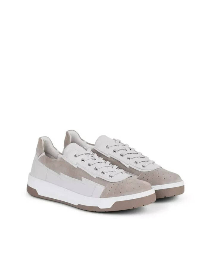 The Rad Black Kids Umbane Low Top Sneakers Men's 9 Gray/White Round Toe Lace Up