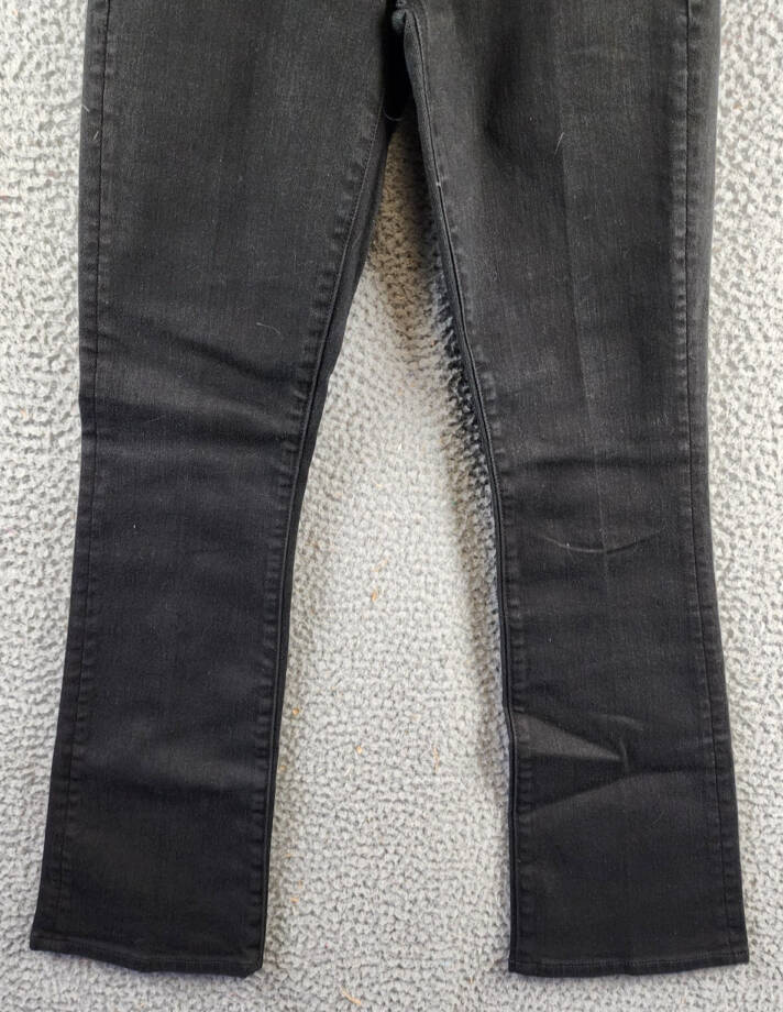MOTHER The Patch Pocket Insider High Rise Jeans Women's 23 Pitch Button Closure~