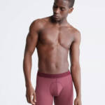 Calvin Klein Future Shift Stretch Holiday Boxer Briefs Men's L Tawny Port PullOn
