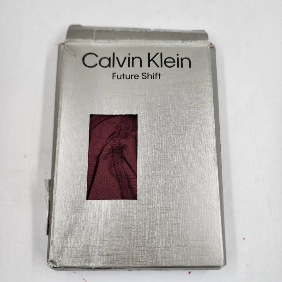 Calvin Klein Future Shift Stretch Holiday Boxer Briefs Men's L Tawny Port PullOn