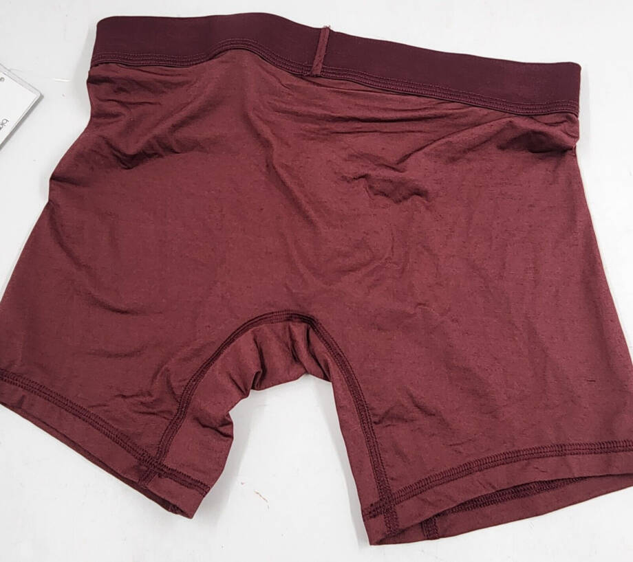 Calvin Klein Future Shift Stretch Holiday Boxer Briefs Men's S Tawny Port Logo~