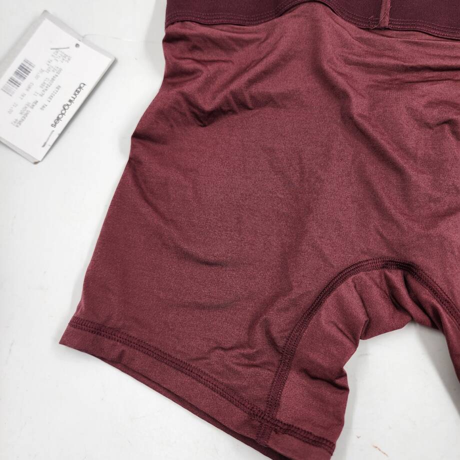 Calvin Klein Future Shift Stretch Holiday Boxer Briefs Men's S Tawny Port Logo~