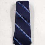 The Men's Store at Bloomingdale's Diagonal Stripe Silk Tie Men's 8 Navy Blue