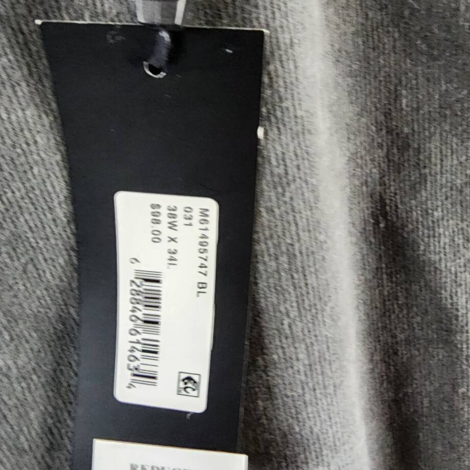 The Men's Store at Bloomingdale's Tailored Fit Corduroy Pants Men's 38Wx34L Gray