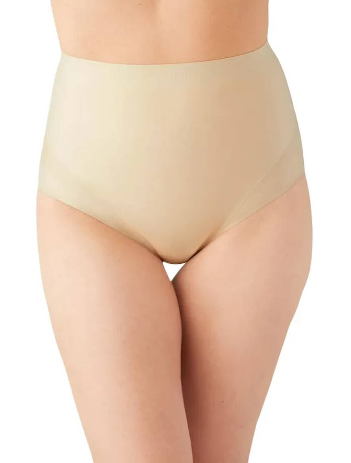Wacoal Taking Shape High Waist Shaping Brief Women's 5-S Beige Elastic Waist